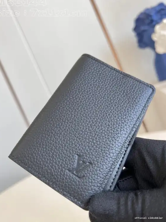 Official oldcobbler LOUIS VUITTON Pocket Organizer-7.5*11.1*1 cm 0628
